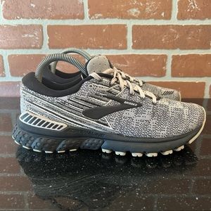 Brooks Adrenaline GTS 19 Shoes Womens Size 8.5 Athletic Sneakers Gray.